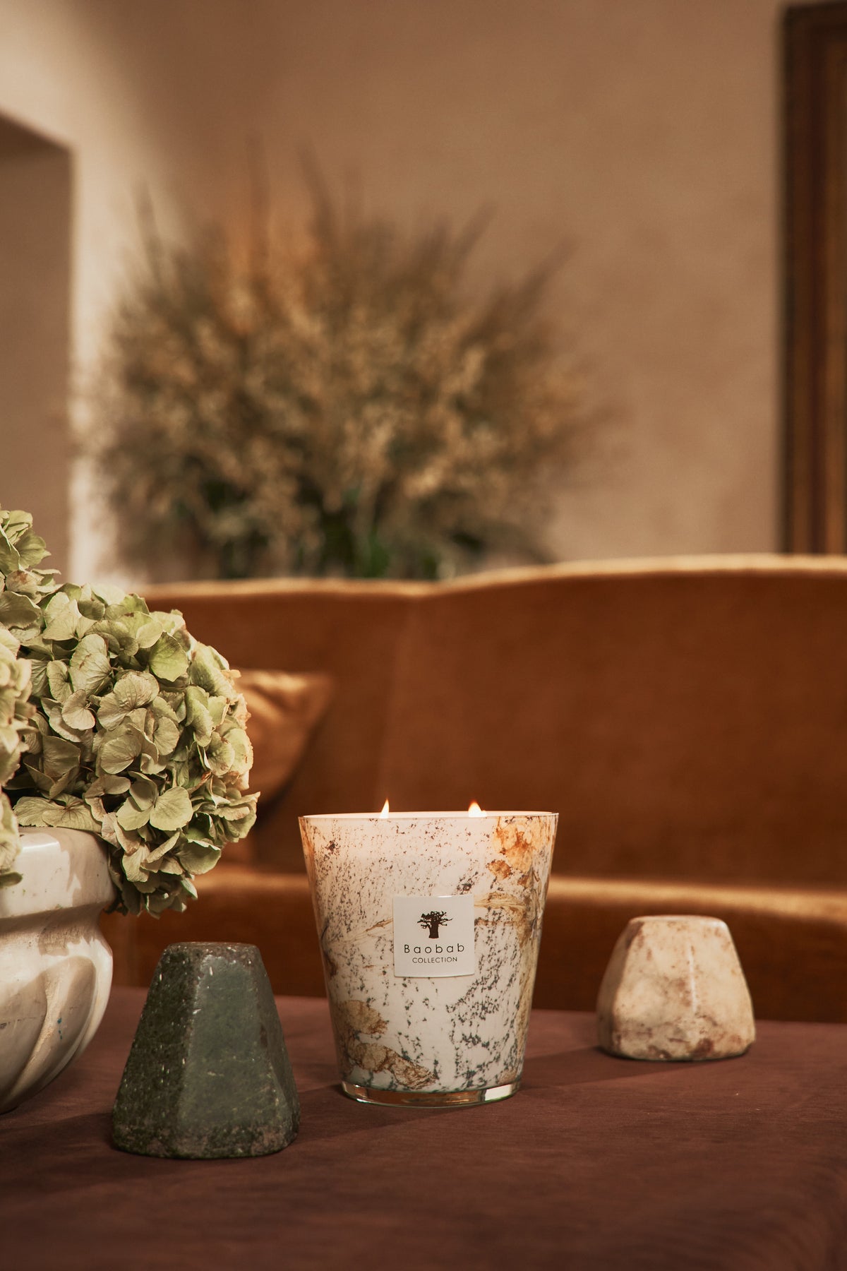 Bougie Leaves Naïs, Baobab Collection, visuel 12