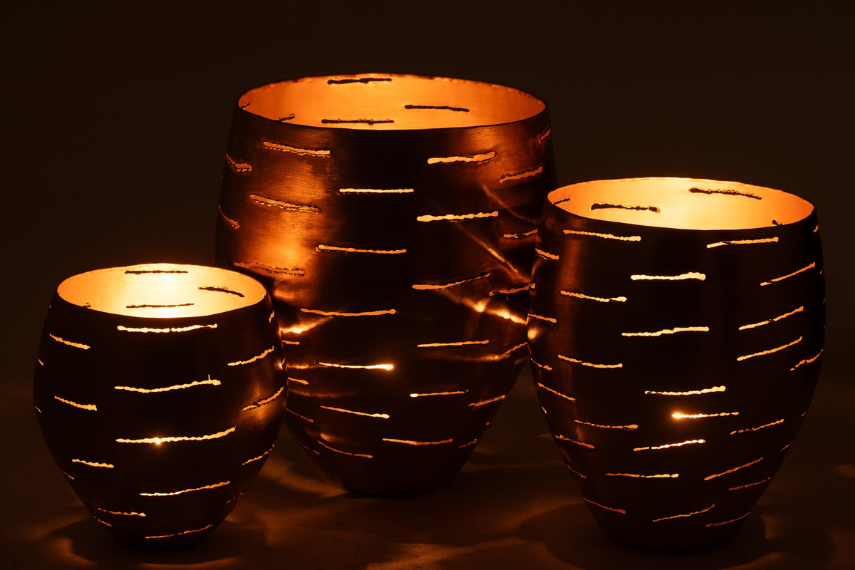 Cache-pot DENTELLE Gold L, Jolipa, visuel 5
