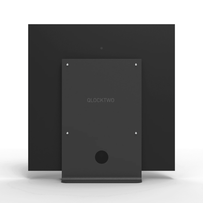 Support stand pour Earth 45 - coloris noir, Qlocktwo, visuel 3