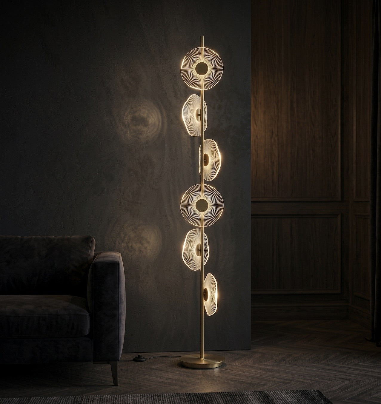 Lampadaire Flora Led H150cm, Jolipa, visuel 4
