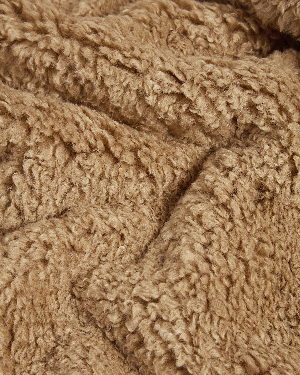 Bouclette Apparis camel, détail