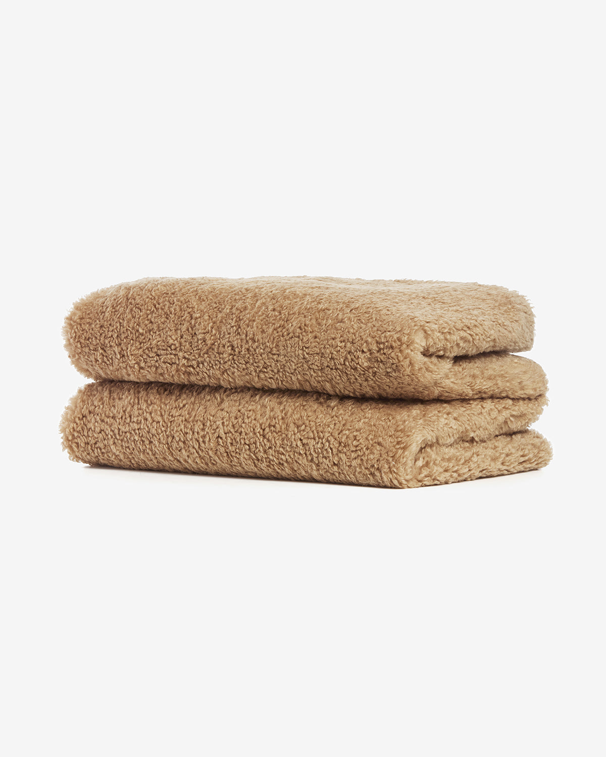Plaid Apparis Jumbo Brady, coloris Bouclette camel