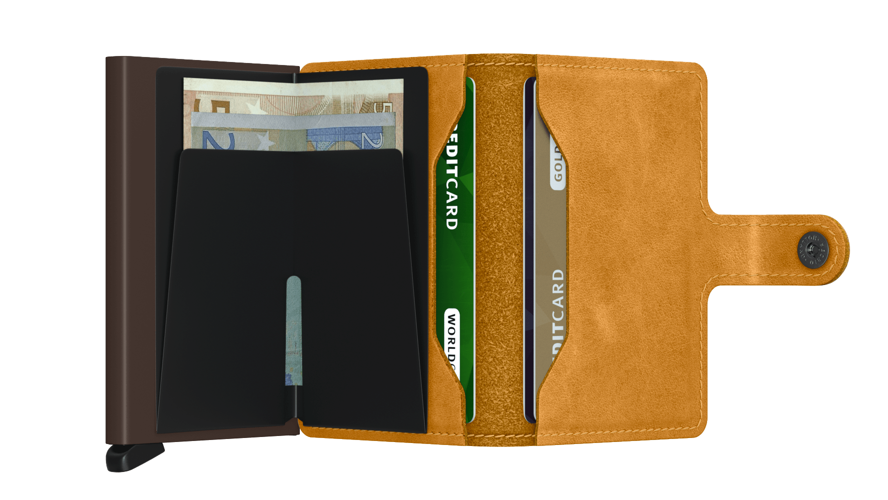 Porte-cartes Vintage (Vintage Ochre), Secrid, visuel 3