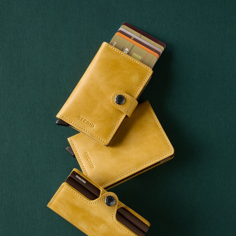 Porte-cartes Vintage (Vintage Ochre), Secrid, visuel 6