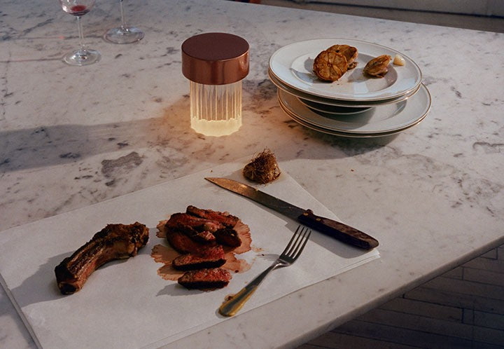 Lampe rechargeable LAST ORDER FLUTED, Flos, visuel 3