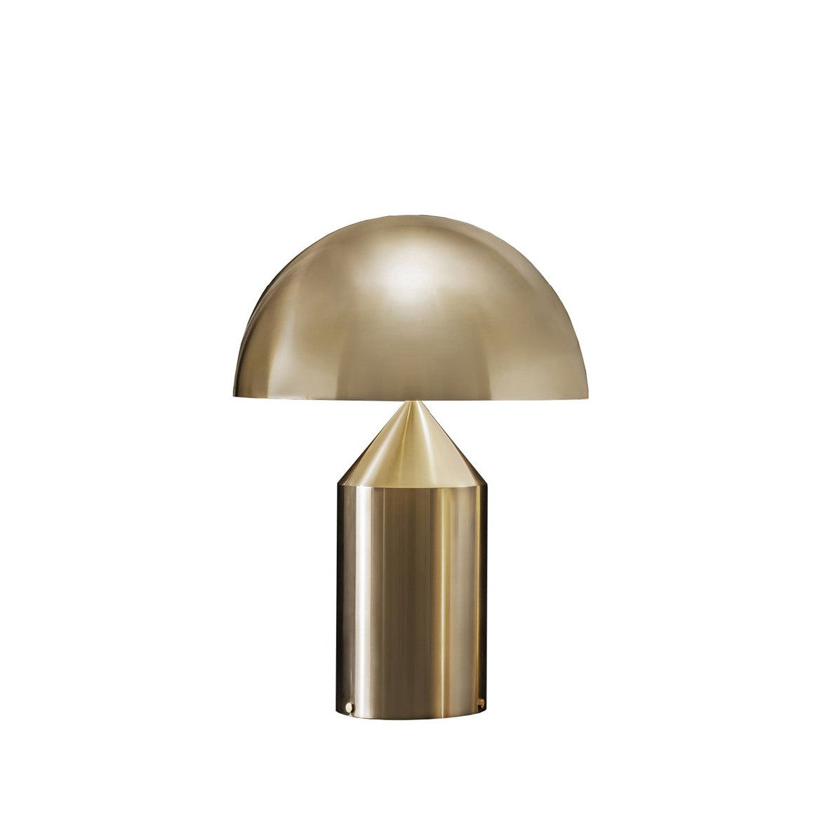 Lampe à poser ATOLLO M métal doré, Oluce