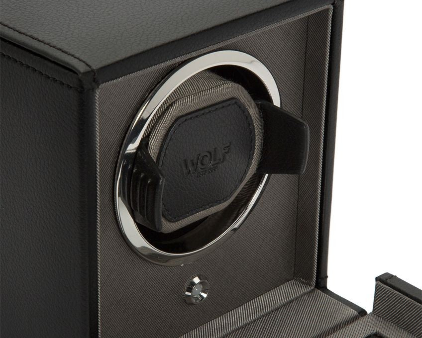 Remontoir de montre simple Cub noir, Wolf, visuel 4