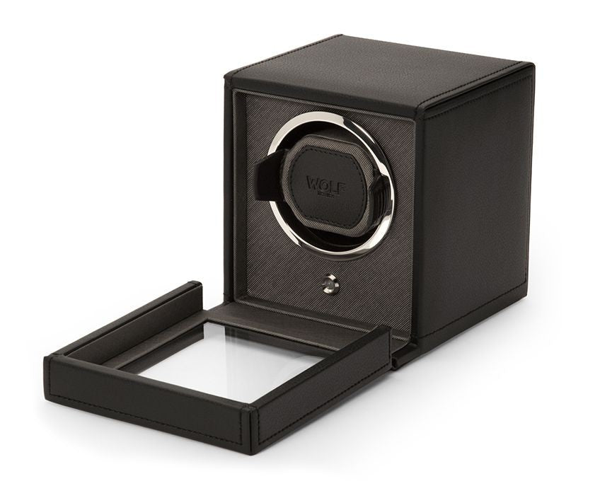 Remontoir de montre simple Cub noir, Wolf, visuel 2
