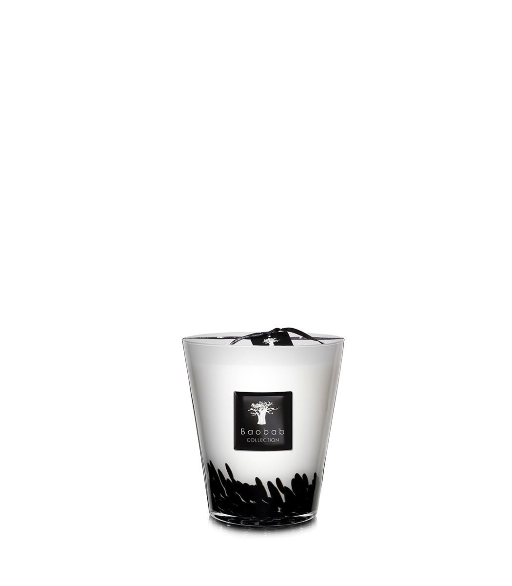 Bougie Feathers Black, Baobab Collection, visuel 3
