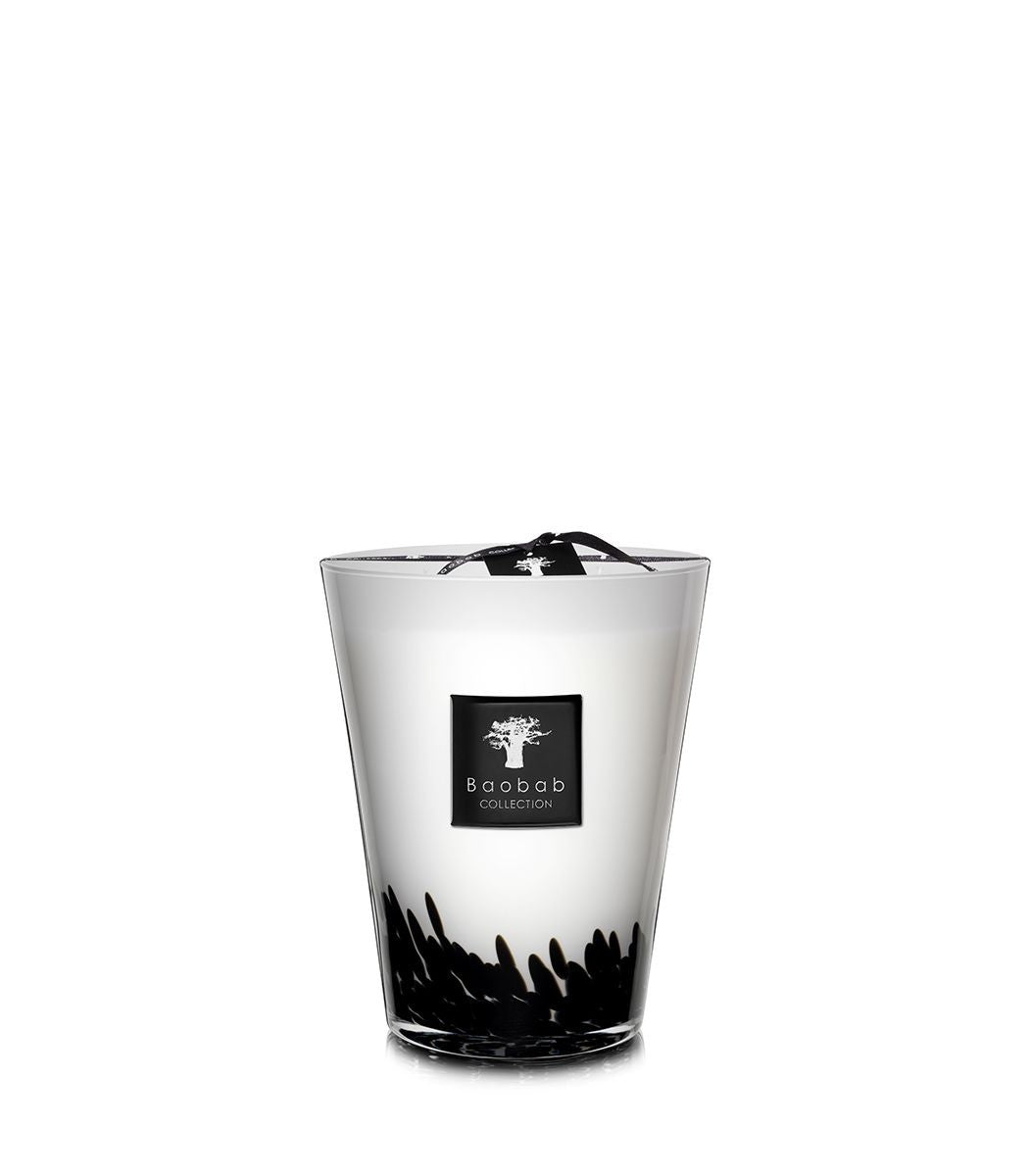 Bougie Feathers Black, Baobab Collection, visuel 4