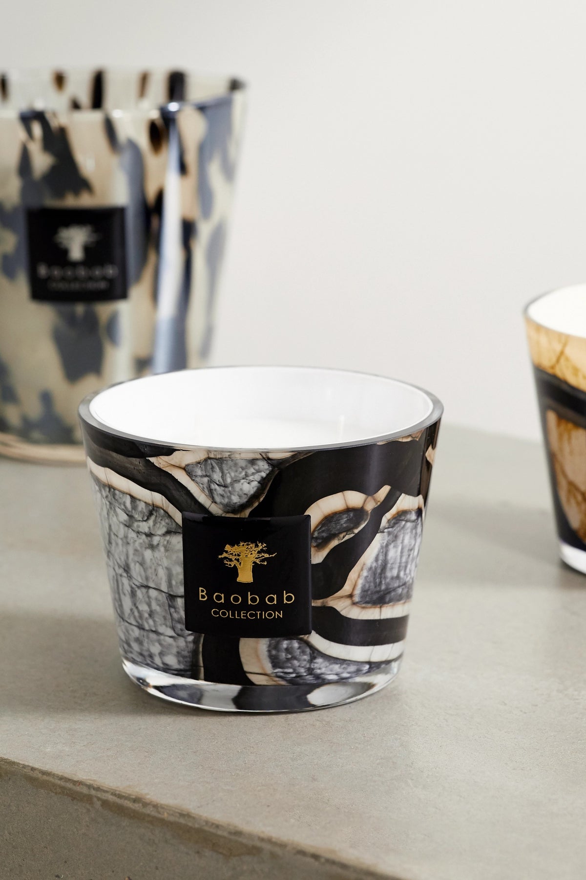 Bougie Stones Marble, Baobab Collection, visuel 11