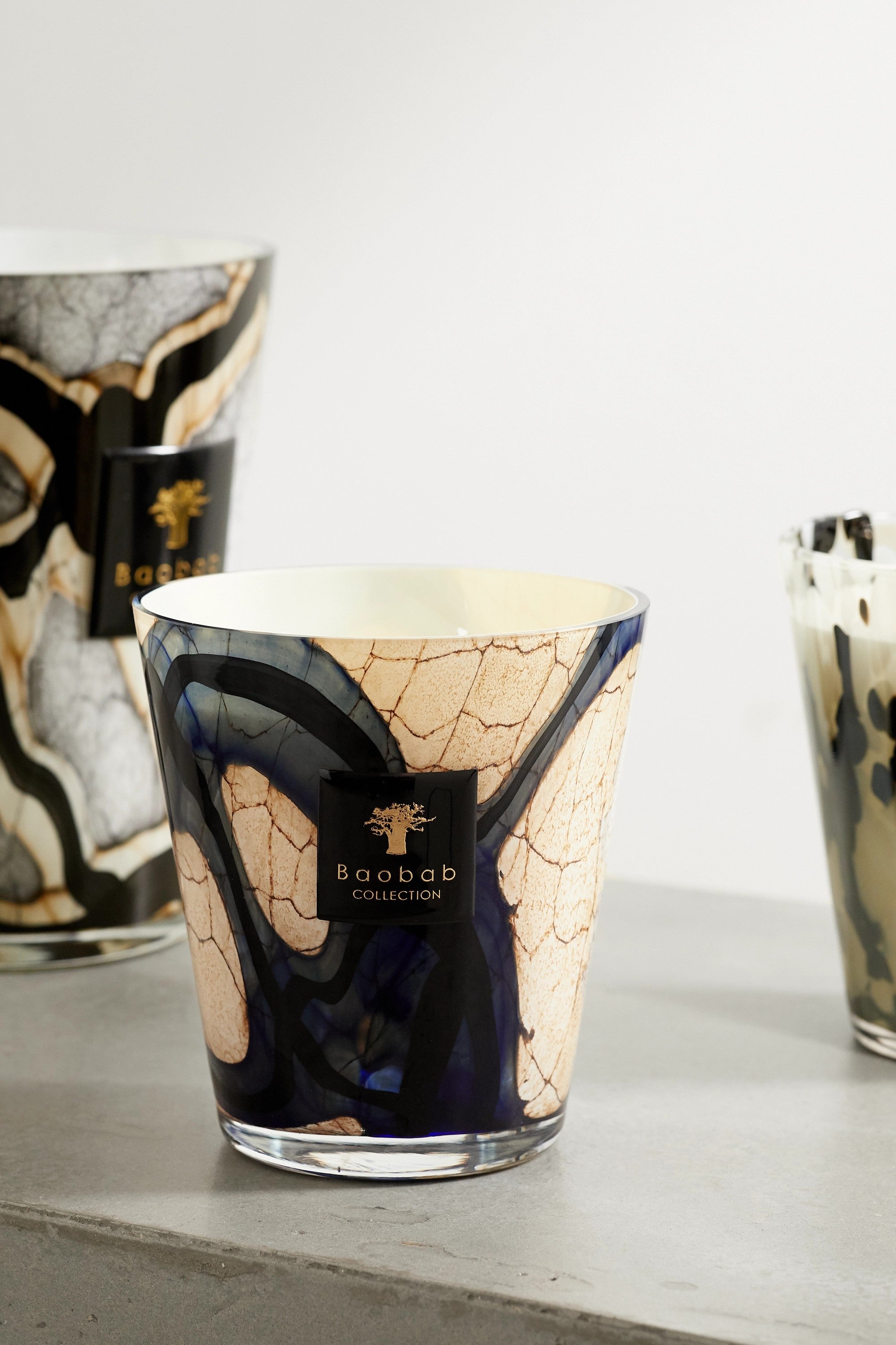 Bougie Stones Lazuli, Baobab Collection, visuel 8