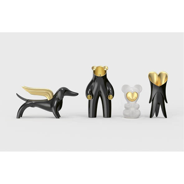 Figurine Joy - blanc & or, Leblon Delienne, visuel 5