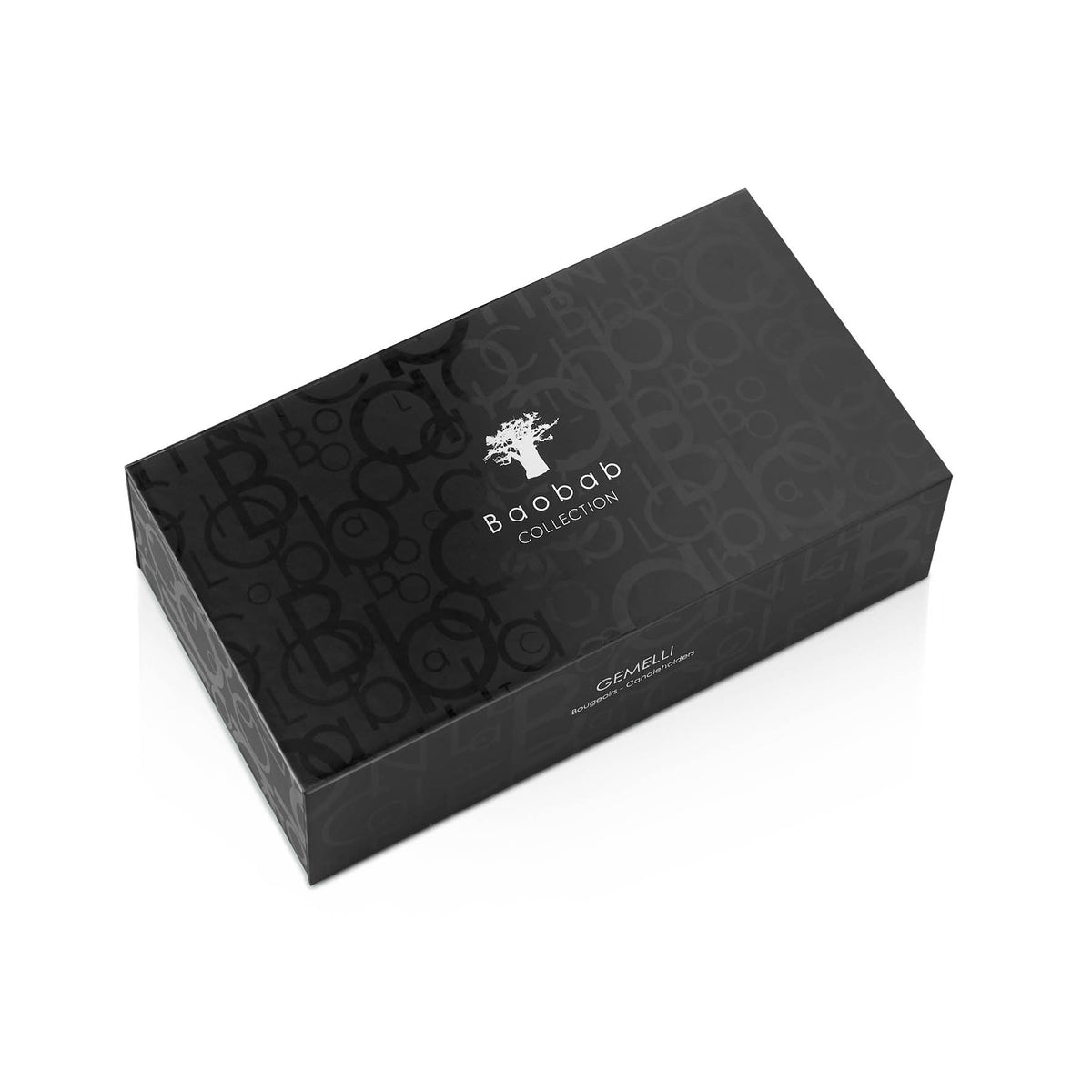 Bougeoirs Gemelli Silver, Baobab Collection, visuel 3