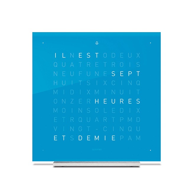 Façade acrylique Qolor pour horloge de table Earth 13,5, Qlocktwo, visuel 4