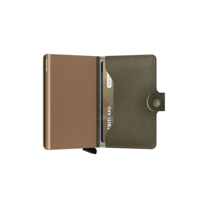 Porte-cartes (Saffiano Olive), Secrid, visuel 3