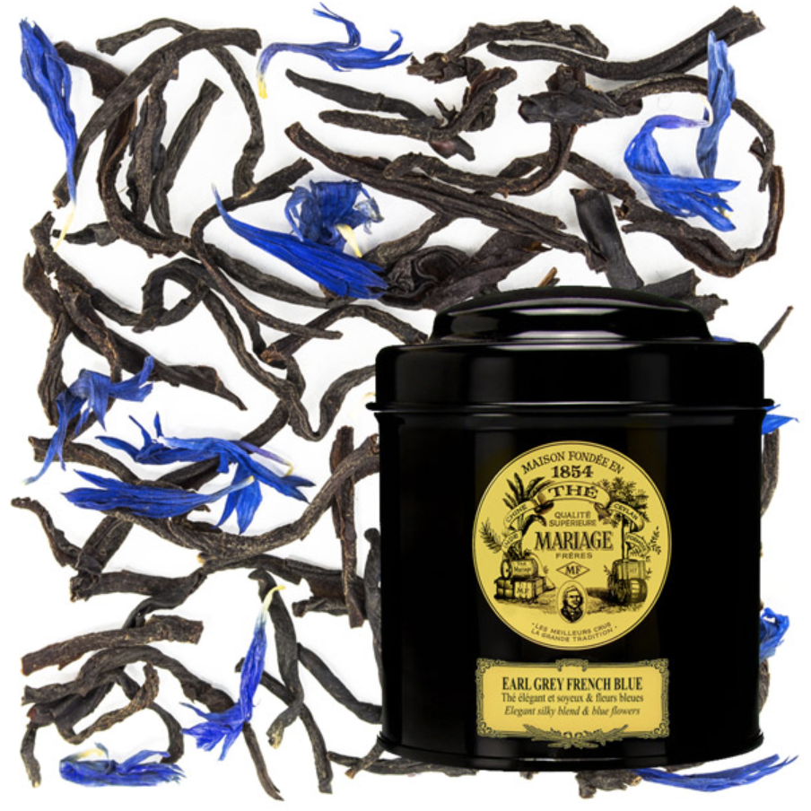 Thé Earl Grey French Blue (boite de 100g), Mariage Frères, visuel 3