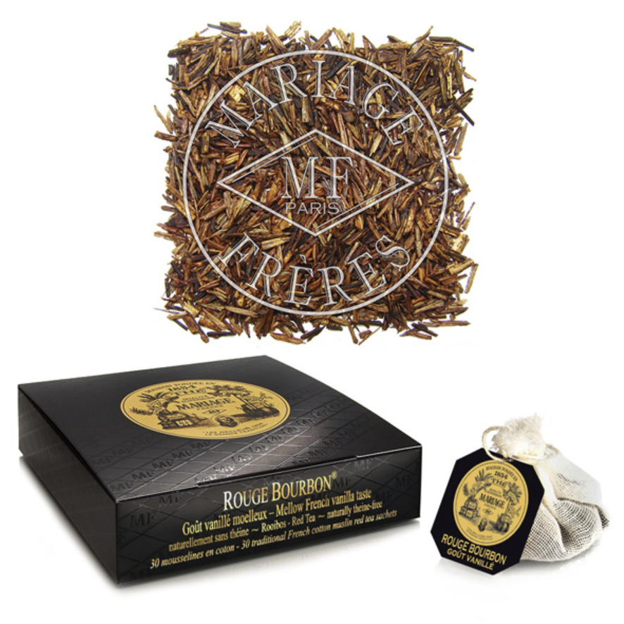 Mousselines Rouge Bourbon (boite de 30), Mariage Frères, visuel 3