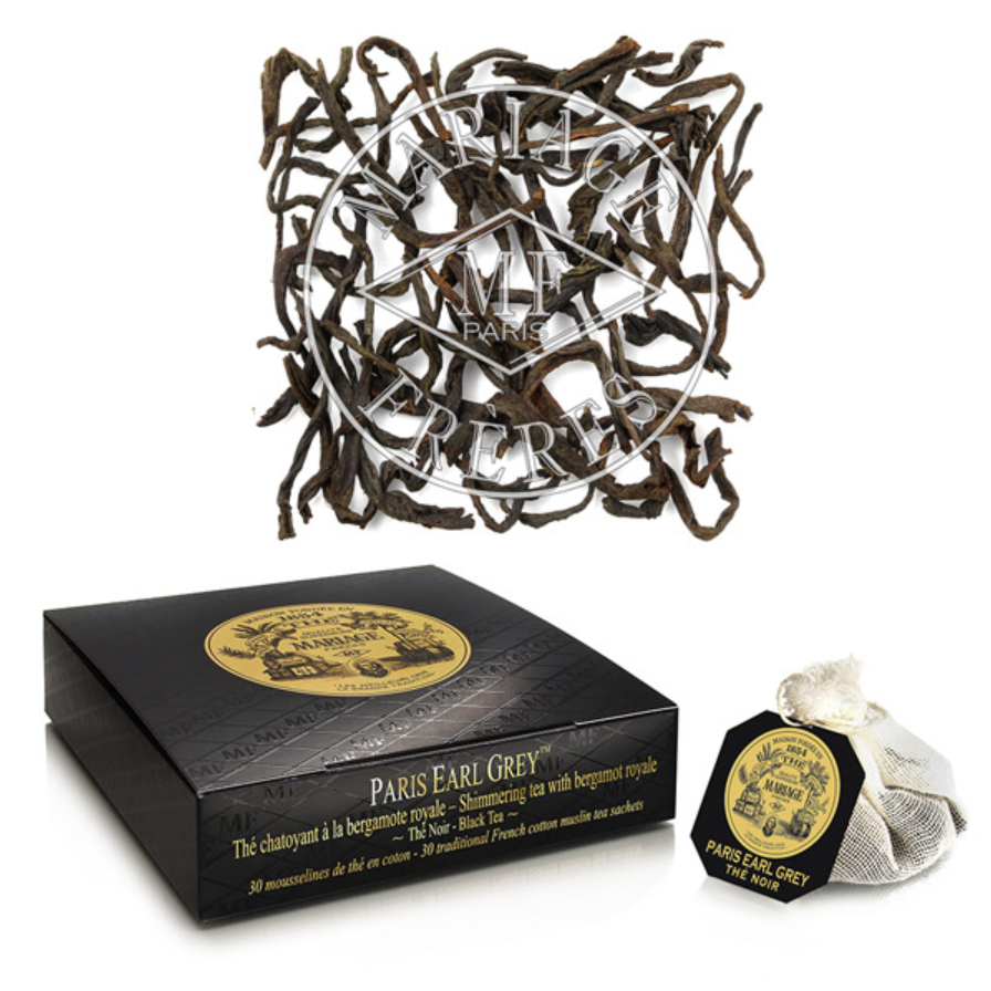 Mousselines Paris Earl Grey (boite de 30), Mariage Frères, visuel 3