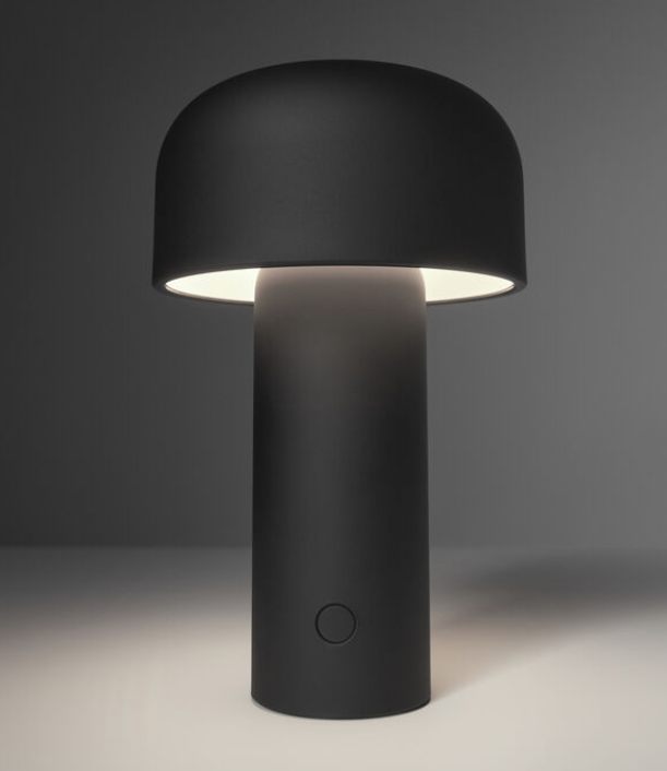 Lampe rechargeable Bellhop noire mate, Flos, visuel 2