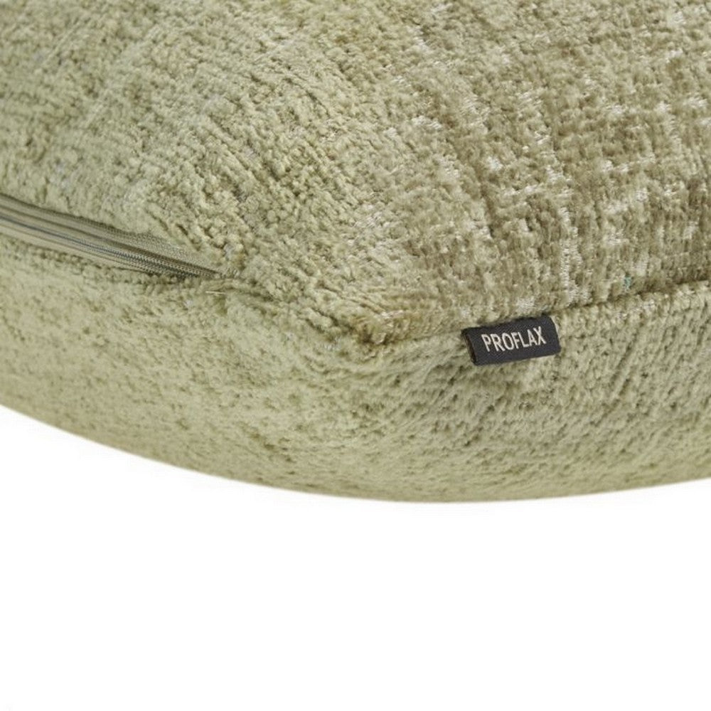 Coussin MARLO Vert Olive 50x50cm, Proflax, visuel 2