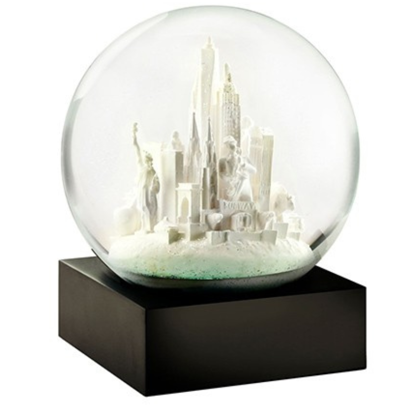 Snow Globe NYC White