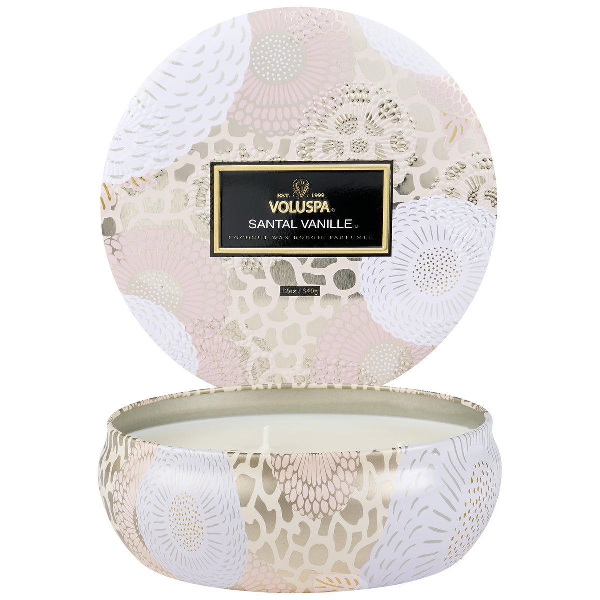 Bougie métal Japonica 340g, Voluspa, visuel 12