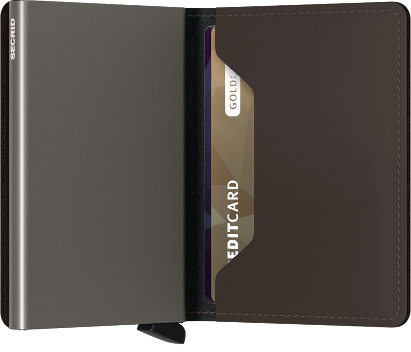 Porte-cartes Slim (Matte Truffle), Secrid, visuel 4