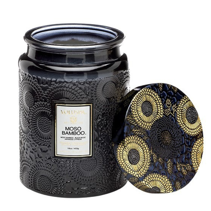 Bougie en verre Japonica 453g, Voluspa