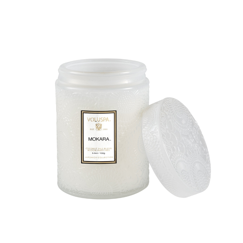 Bougie en verre avec couvercle Japonica 156g, Voluspa, visuel 4