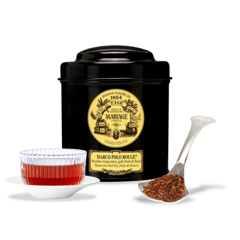 Thé Marco Polo rouge (boite de 100g), Mariage Frères