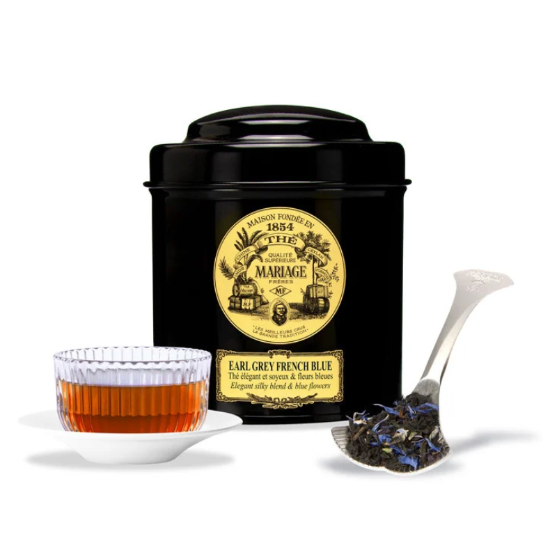 Thé Earl Grey French Blue (boite de 100g), Mariage Frères