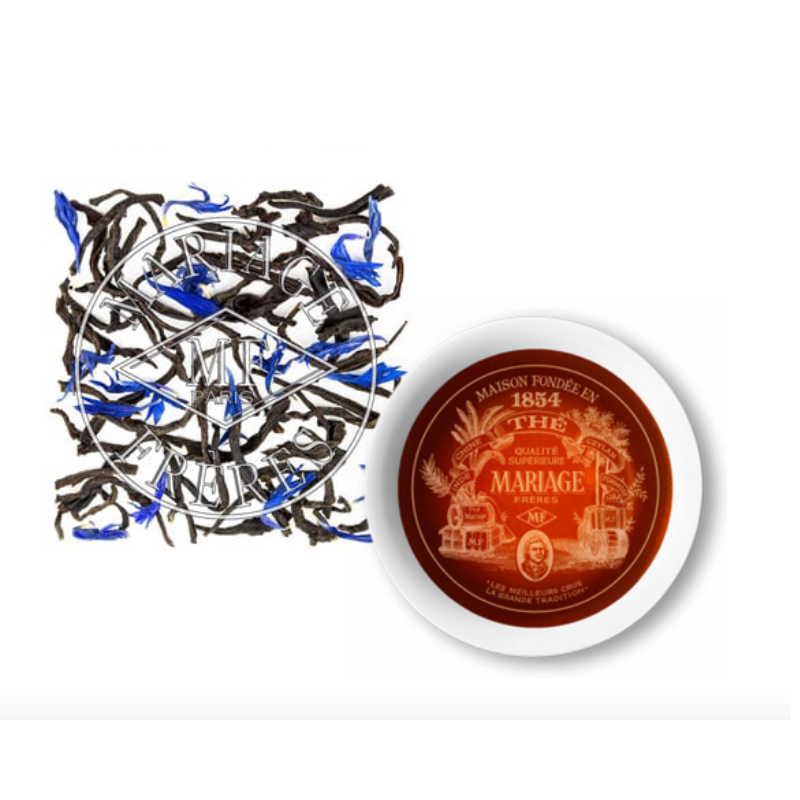 Thé Earl Grey French Blue (boite de 100g), Mariage Frères, visuel 2