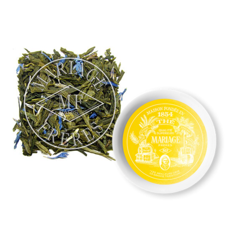 Thé Milky Blue absolu (boite de 100g), Mariage Frères, visuel 2