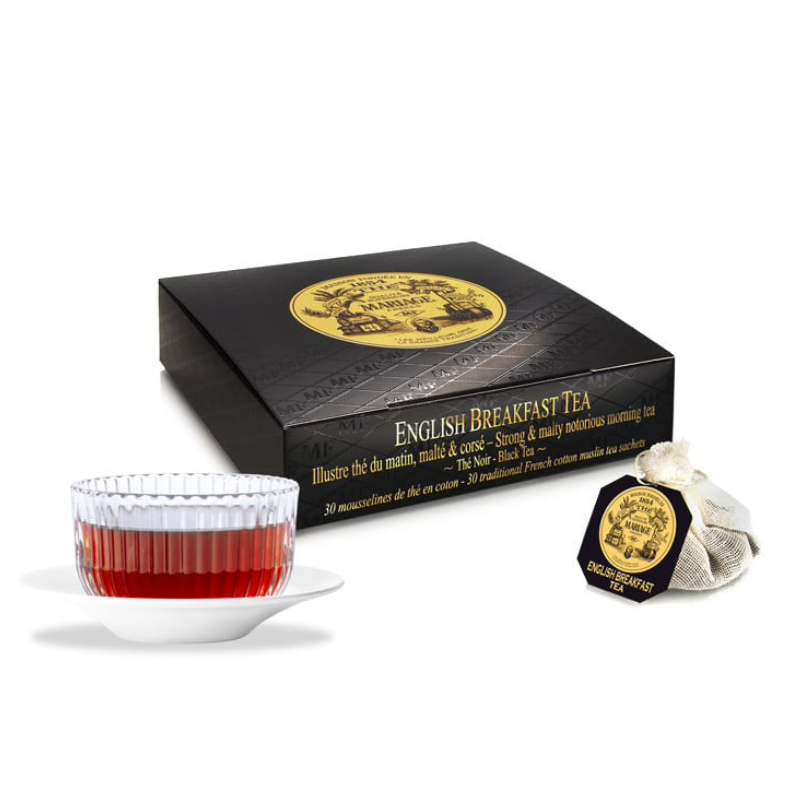 Mousselines English Breakfast tea (boite de 30), Mariage Frères