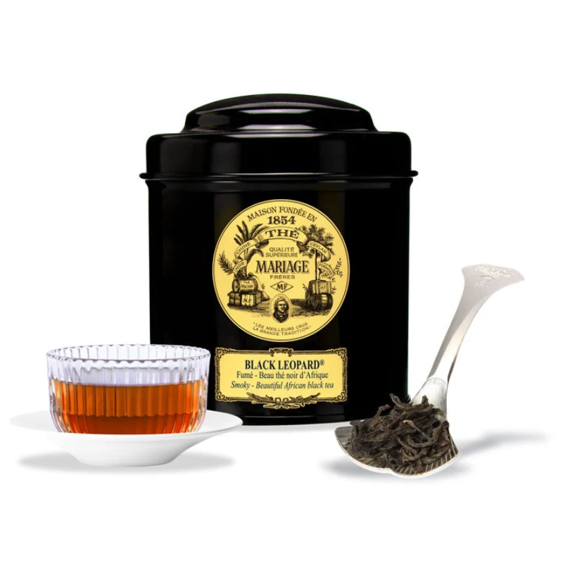 Thé Black Leopard (boite de 100g), Mariage Frères
