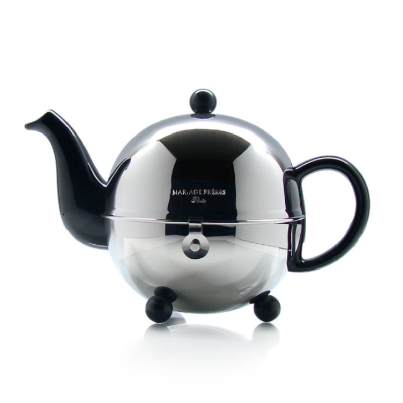 Théière noire Art Deco 0,9 litre, Mariage Frères
