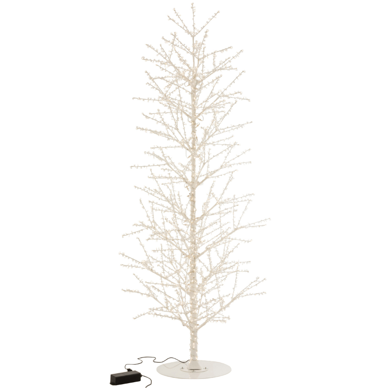 Arbre LED blanc à perles H240cm, Jolipa