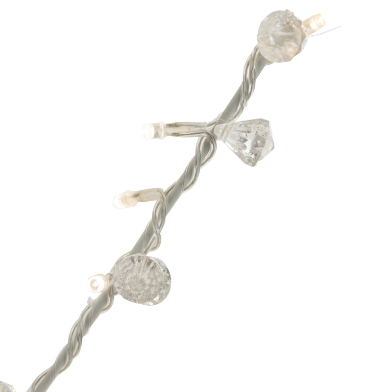 Arbre LED blanc à perles H240cm, Jolipa, visuel 4