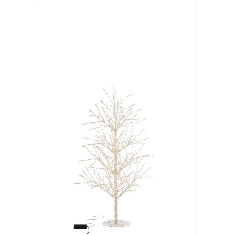 Arbre LED blanc à perles H180cm, Jolipa