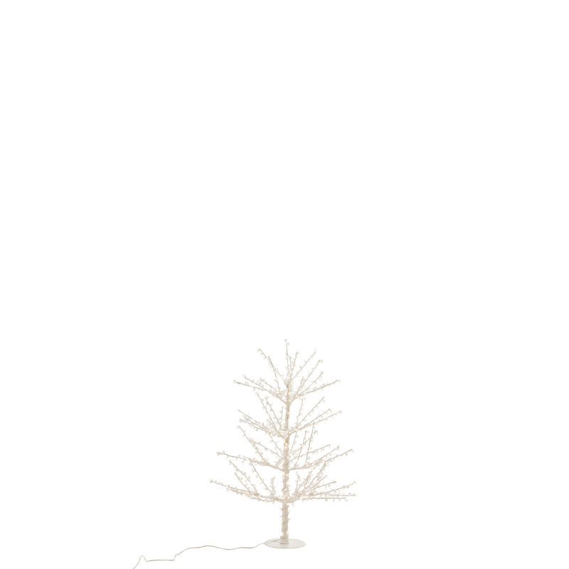Arbre LED blanc à perles H125cm, Jolipa