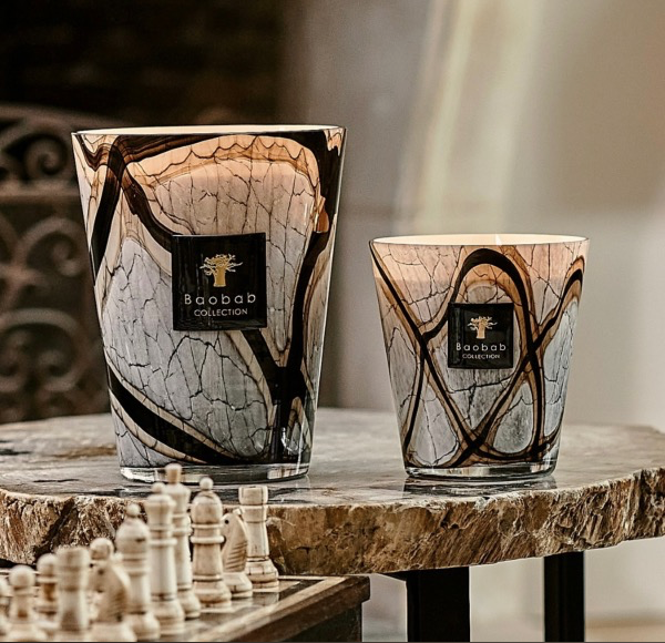 Bougie Stones Marble, Baobab Collection, visuel 12