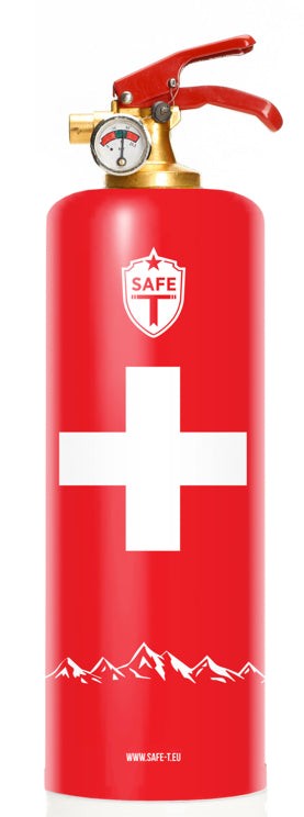 Extincteur design Swiss - H29cm, Safe-t, visuel 2