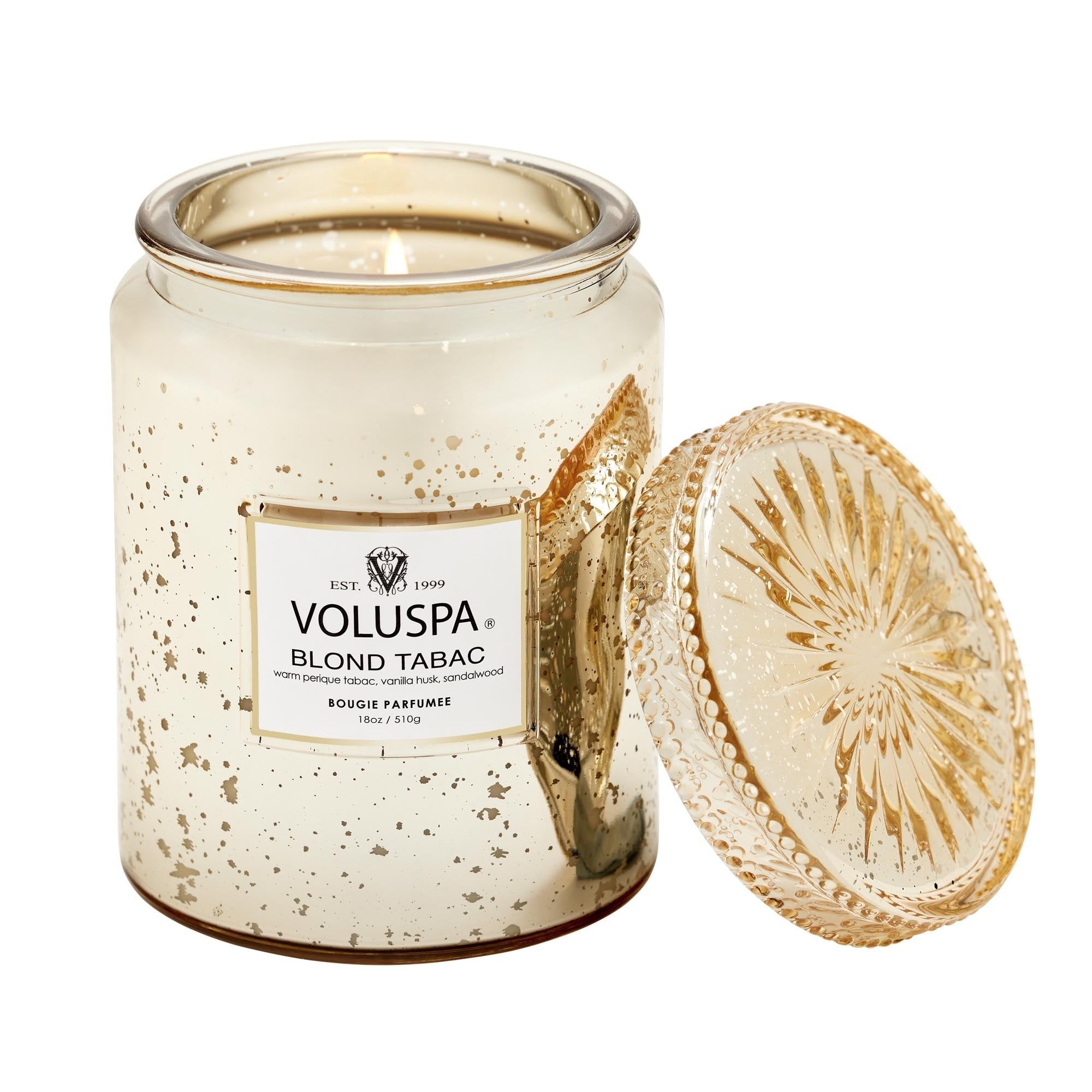 Collection Vermeil - Bougie verre Large Jar 510g, Voluspa, visuel 4