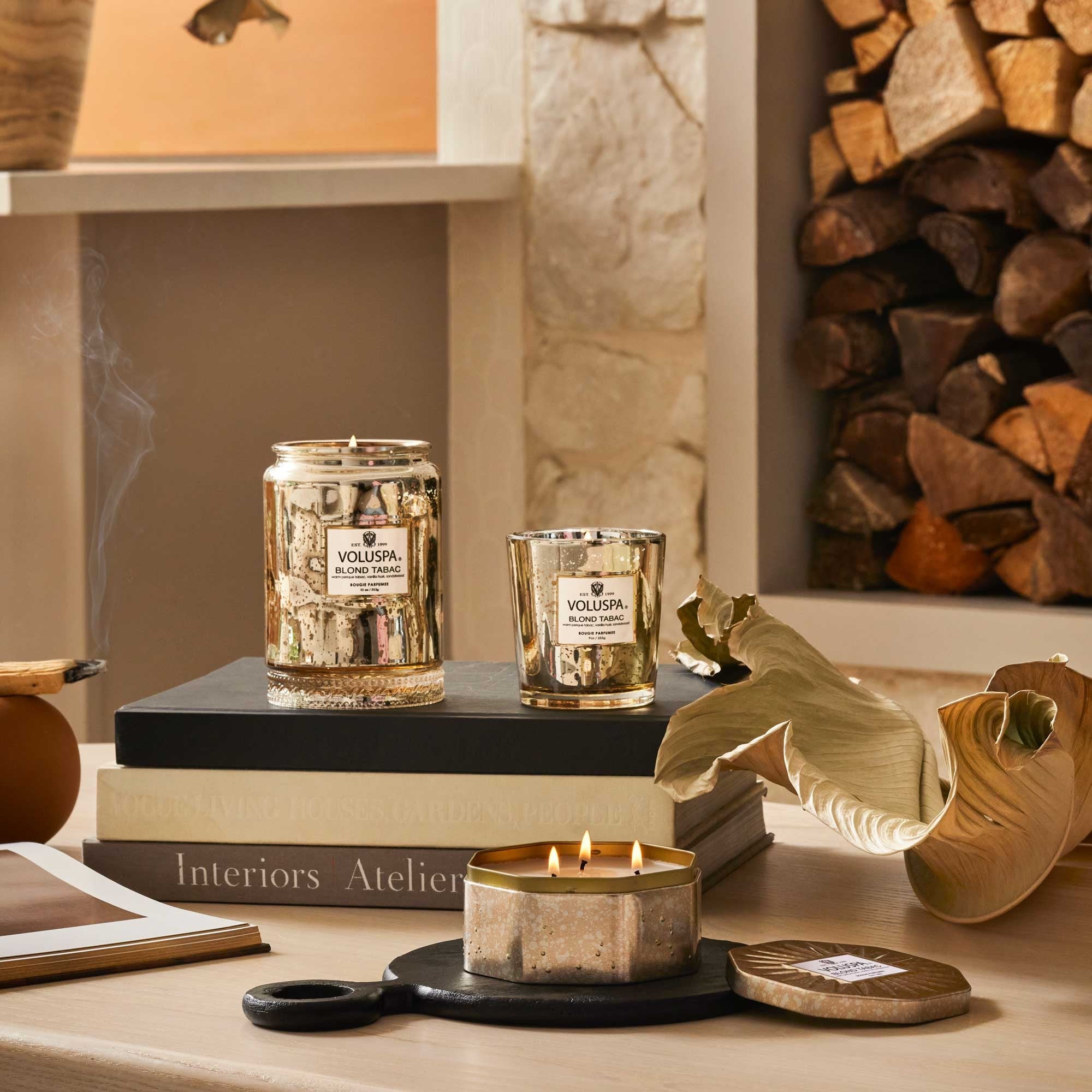 Collection Vermeil - Bougie verre Classic 255g, Voluspa, visuel 6