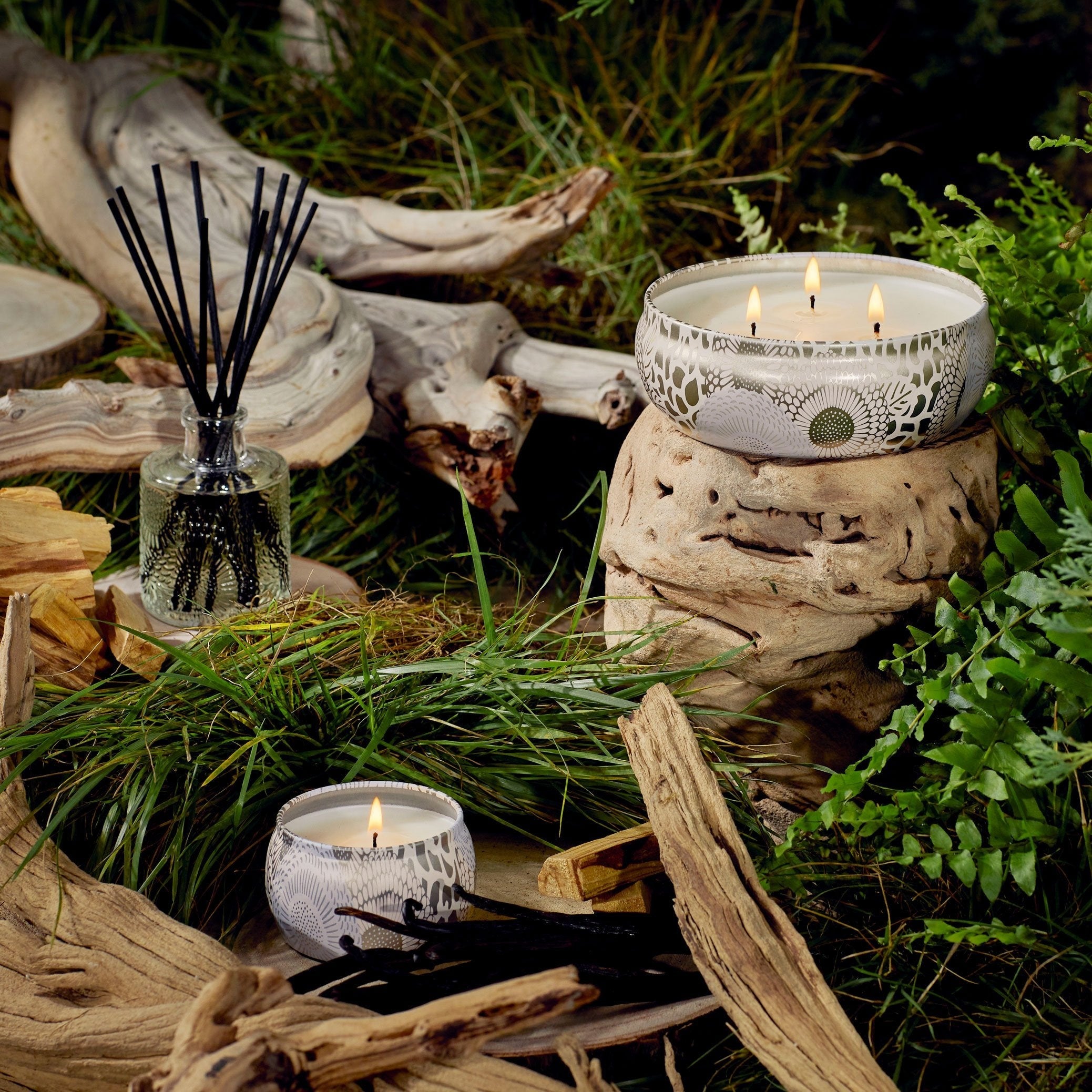 Bougie métal Japonica 340g, Voluspa, visuel 14