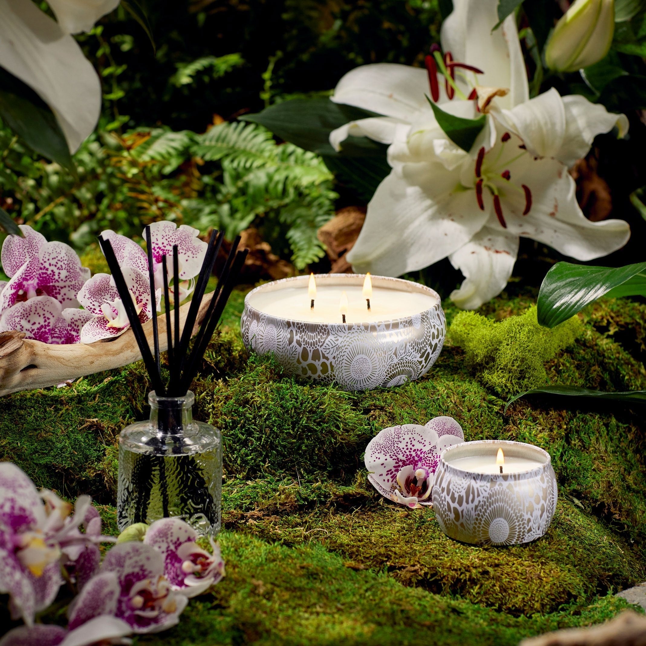 Bougie métal Japonica 340g, Voluspa, visuel 21