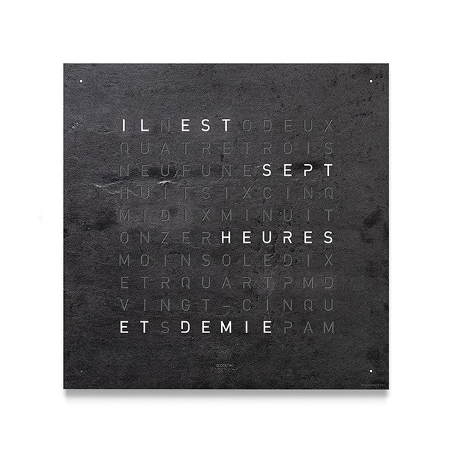 Façade Creator's Edition pour horloge Earth 45, Qlocktwo, visuel 5