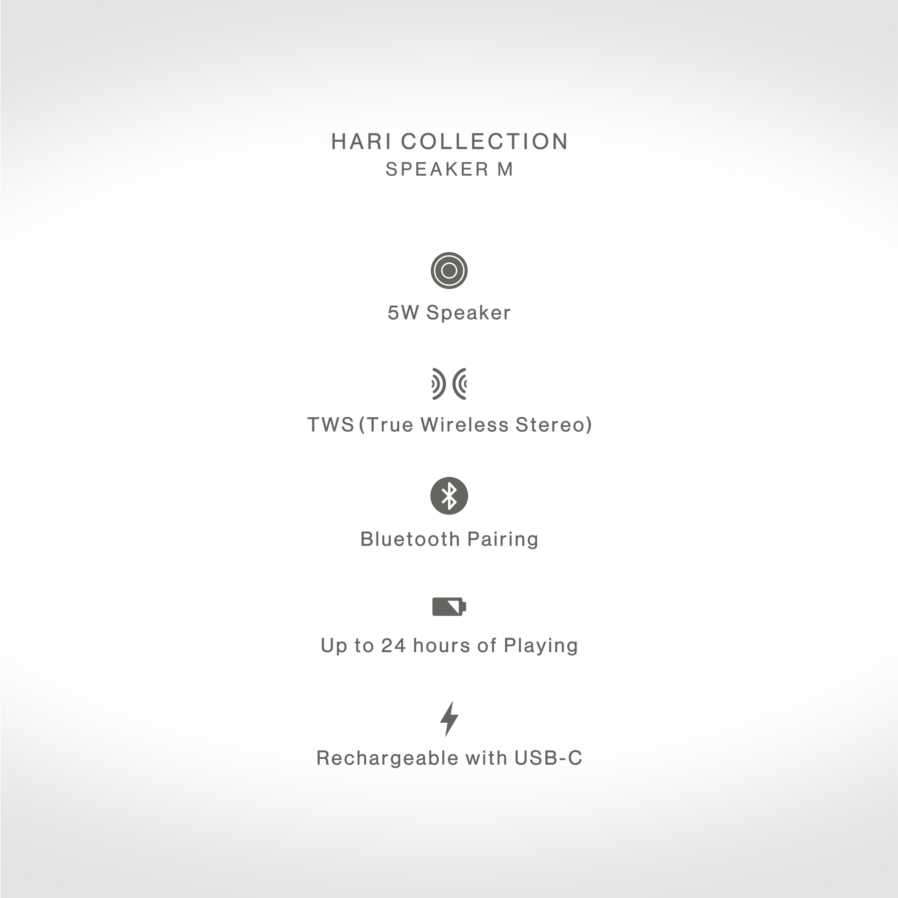 Enceinte Hari Waves, Stylistic, visuel 5