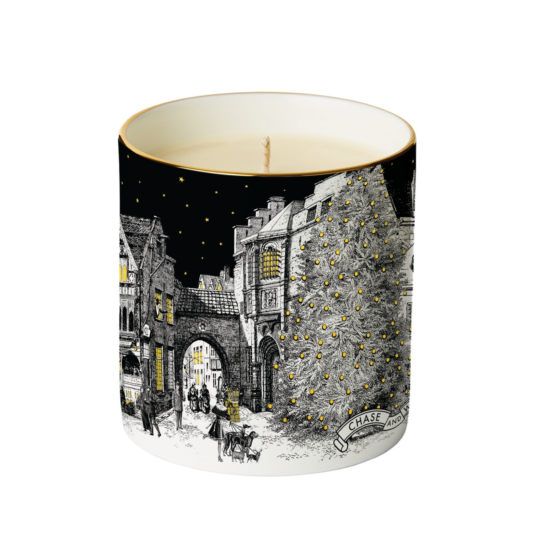 Bougie céramique luxe 300g - The Starry night, Chase&Wonder, visuel 2